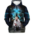 FUNSTUFFPRINT 3D Christian Jesus Lion Cross 3d Hoodies Jesus Hoodie Men & Women Christian 3D Hoodie and Zip Hoodie