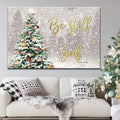 Christmas Gifts - Be Still And Know That I Am God Christmas Wall Art Canvas Print - Religious Wall Decor