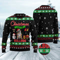 FUNSTUFFPRINT Christmas Is Better With Bulldog Ugly Christmas Sweater, Dog Ugly Christmas Sweater, Ugly Dog Sweaters Ugly  Sweater
