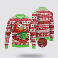 FUNSTUFFPRINT Christmas Santa Clause Ugly Christmas Sweater For Men And Women, Best Gift For Christmas, The Beautiful Winter Christmas Outfit Ugly Sweater