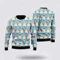 FUNSTUFFPRINT Christmas Sheeps Dancing Ugly Christmas Sweater, Farm Sweater, Christmas Gift, Best Winter Outfit Christmas Ugly Sweater