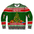 FUNSTUFFPRINT Christmas Tree And Gift Ugly Christmas Sweater, Christmas Sweater, Ugly Sweater, Funny Xmas Sweaters Ugly Sweater