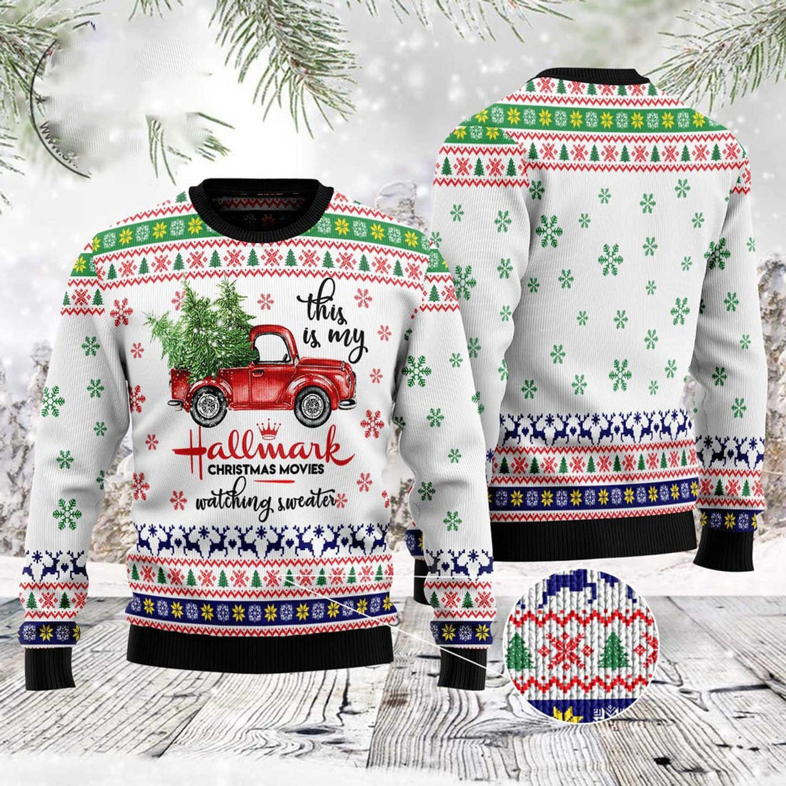 FUNSTUFFPRINT Christmas Ugly Sweater, Christmas Sweater, Ugly Sweater, Funny Xmas Sweaters Ugly Sweater