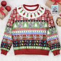 FUNSTUFFPRINT Custom Christmas & Your Cat Sweater Ugly Sweater