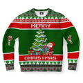 FUNSTUFFPRINT Christmas tree Santa Ugly Christmas Sweater, Christmas Sweater, Ugly Sweater, Funny Xmas Sweaters Ugly Sweater