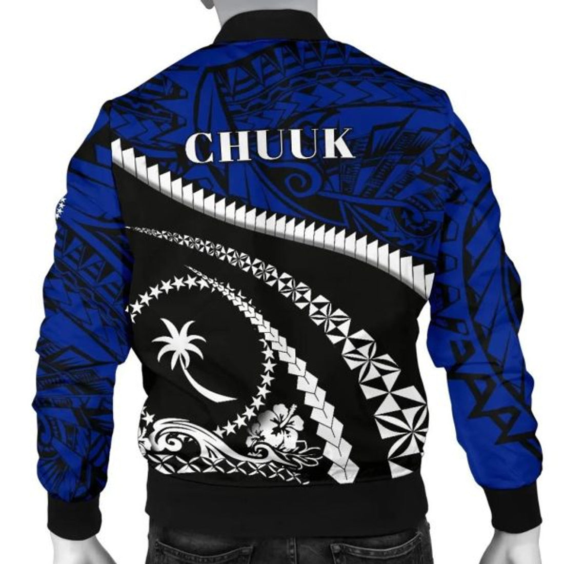 FUNSTUFFPRINT Chuuk Men Bomber Jacket - Road to Hometown 3D Bomber Jacket