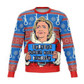 FUNSTUFFPRINT Clinton Epsetein Didn't Kill Himself Christmas Ugly Sweater, Christmas Sweater, Ugly Sweater, Funny Xmas Sweaters Ugly Sweater