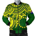 FUNSTUFFPRINT Cook Islands Polynesian bBomber Jacket (Men) - bPolynesian Turtle 3D Bomber Jacket