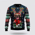 FUNSTUFFPRINT Cool French Bulldog Ugly Christmas Sweater – Pet Lover Christmas Sweater Ugly  Sweater