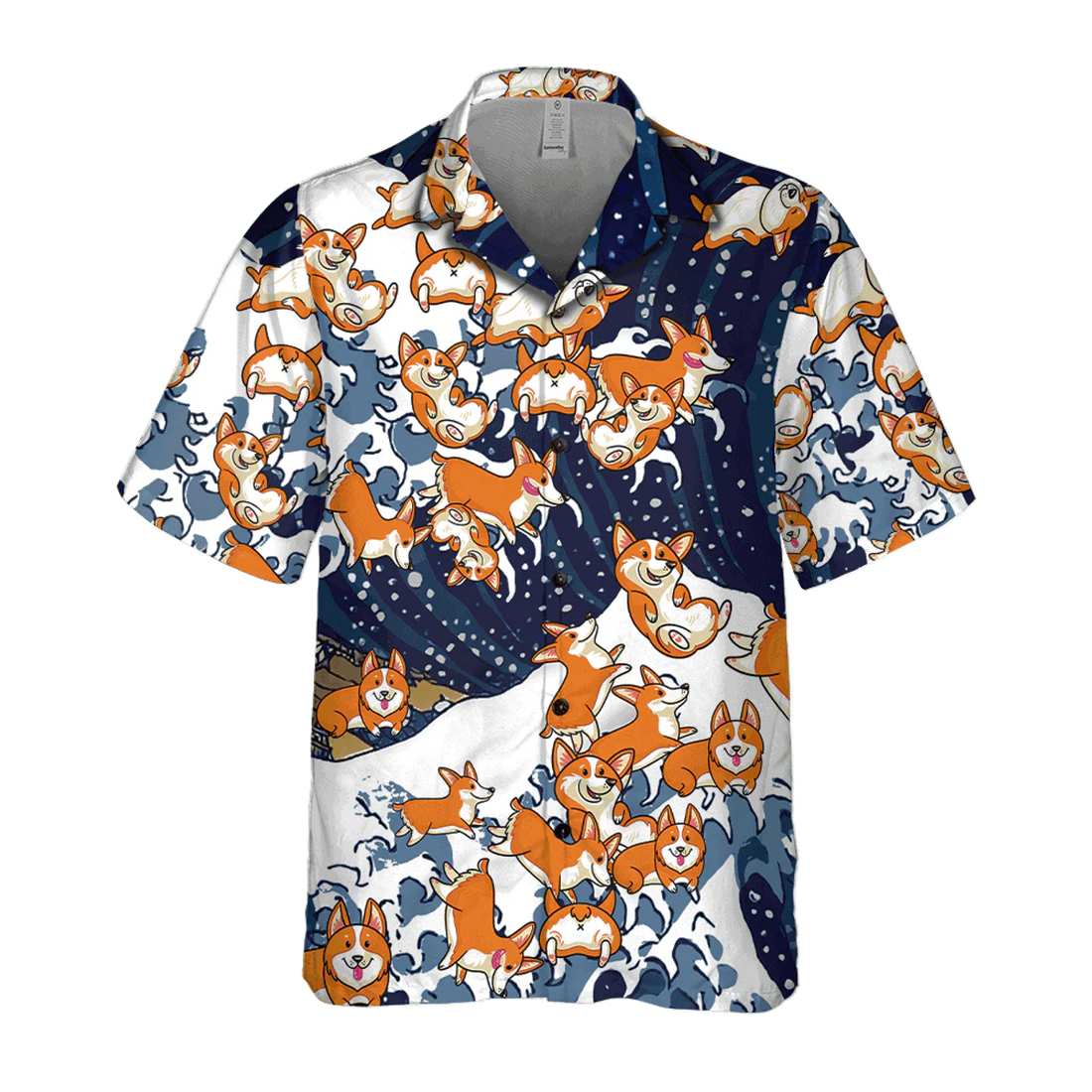 Corgi Hawaiian Shirt, Dog hawaiian shirt, Gift for dog lovers