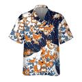 Corgi Hawaiian Shirt, Dog hawaiian shirt, Gift for dog lovers