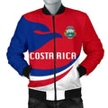 FUNSTUFFPRINT Costa Rica Men Bomber Jacket Proud Version 3D Bomber Jacket