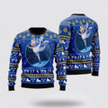 FUNSTUFFPRINT Cows Ice Skating Ugly Christmas Sweater, Farm Sweater, Christmas Gift, Best Winter Outfit Christmas Ugly Sweater