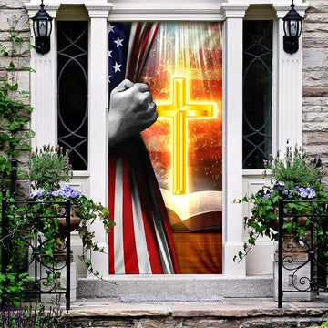 Cross On Bible Door Cover, Christian Door Decor, Door Christian Church, Christian Door Plaques