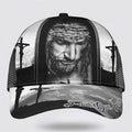 FUNSTUFFPRINT Crucifixion Of Jesus Faith Over Fear Baseball Cap - Christian Hats for Men and Women