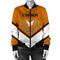 FUNSTUFFPRINT Cuba Coat Of Arms Women Bomber Jacket Lucian Style 3D Bomber Jacket