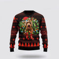 FUNSTUFFPRINT Cute Goldendoodle Dog Ugly Christmas Sweater – Dog Lover Christmas Sweater Ugly  Sweater