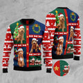 FUNSTUFFPRINT Cute Goldendoodle Ugly Christmas Sweater, Christmas Sweater, Ugly Sweater, Funny Xmas Sweaters Ugly Sweater