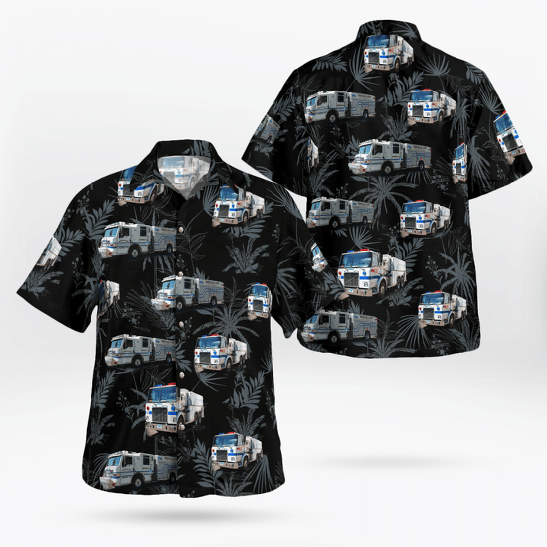 Dodgingtown Volunteer Fire Company, Connecticut Hawaiian Shirt