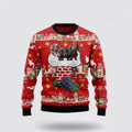 FUNSTUFFPRINT Dachshund Dog Light Up Ugly Christmas Sweater – Dog Lover Christmas Sweater Ugly  Sweater