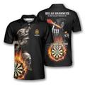 Custom Darts Hello Darkness My Old Friend Custom Darts Shirts For Men, Dart Fire Shirt