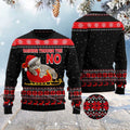 FUNSTUFFPRINT Dashing Through The No Ugly Christmas Sweater, Christmas Sweater, Ugly Sweater, Funny Xmas Sweaters Ugly Sweater