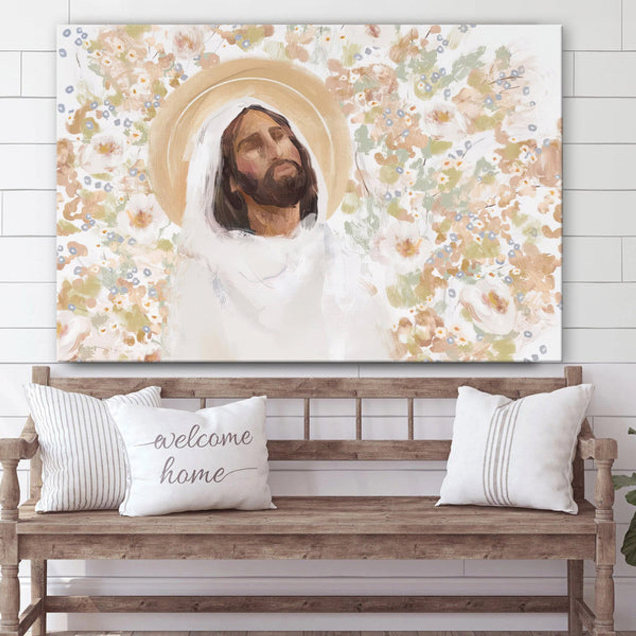 Dear Redeemer Canvas Wall Art - Jesus Christ Posters - Christian Gift 
