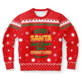 FUNSTUFFPRINT Dear Santa Just Leave Your Credit Card Under The Tree Ugly Christmas Sweater, Christmas Sweater, Ugly Sweater, Funny Xmas Sweaters Ugly Sweater