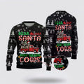 FUNSTUFFPRINT Dear Santa Ugly Christmas Sweater, Farm Sweater, Christmas Gift, Best Winter Outfit Christmas Ugly Sweater