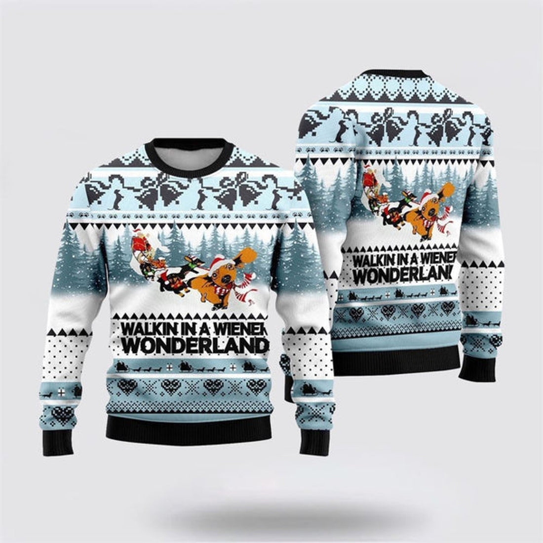 FUNSTUFFPRINT Dog Christmas Ugly Christmas Ugly Christmas Sweater For Men And Women, Gift For Christmas, Best Winter Christmas Outfit Ugly  Sweater