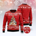 FUNSTUFFPRINT Dogs Make Me Happy Ugly Christmas Sweater, Dog Ugly Christmas Sweater, Ugly Dog Sweaters Ugly  Sweater