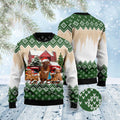 FUNSTUFFPRINT Dogue-De Bordeaux Let It Snow Ugly Christmas Sweater, Dog Ugly Christmas Sweater, Ugly Dog Sweaters Ugly  Sweater