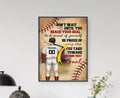 Custom Don’t Wait Until You Reach Your Goal To Be Proud Of Yourself Be Proud Of Every Step You Take Toward Reaching That Goal Customized Personalized NAME Poster and Canvas
