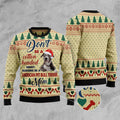 FUNSTUFFPRINT Dont’ Be A Cotton Headed Ninny Muggins Be A American Pit Bull Terrier Mom Ugly Christmas Sweater, Dog Ugly Christmas Sweater, Ugly Dog Sweaters Ugly  Sweater