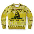 FUNSTUFFPRINT Dont Tread On Me Ugly Christmas Sweater, Christmas Sweater, Ugly Sweater, Funny Xmas Sweaters Ugly Sweater