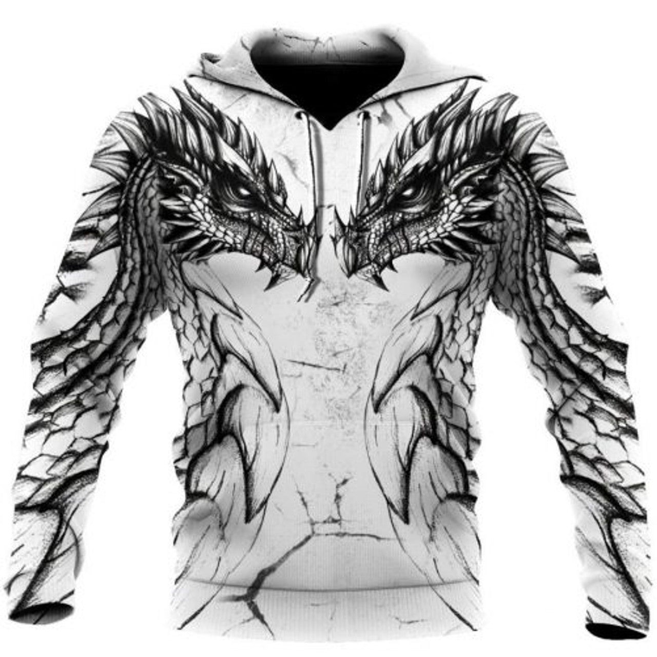 FUNSTUFFPRINT Dragon Tattoo 3D All Over Hoodie Gift For Dragon Lovers3D Hoodie and Zip Hoodie