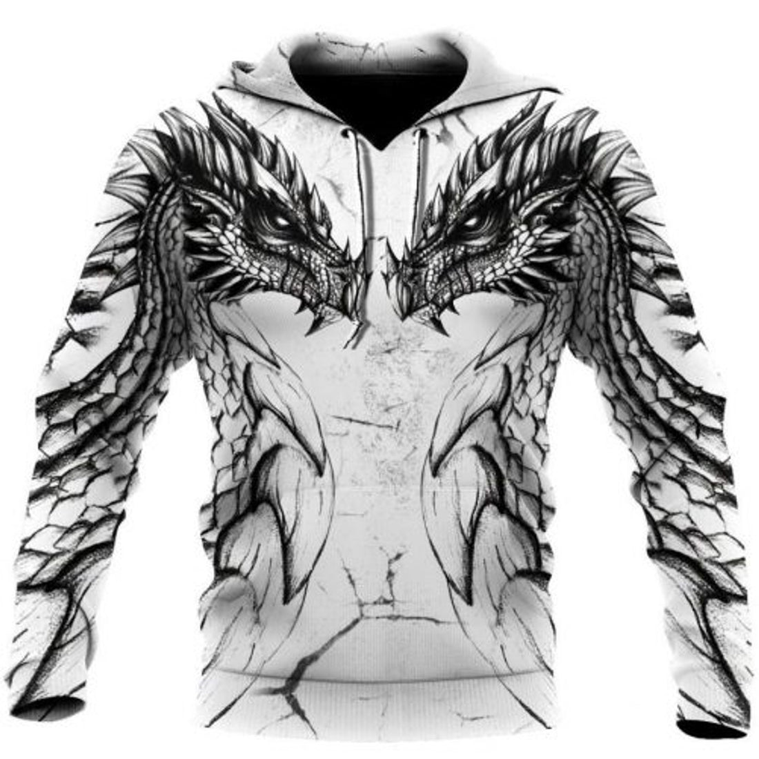 FUNSTUFFPRINT Dragon Tattoo 3D All Over Hoodie Gift For Dragon Lovers3D Hoodie and Zip Hoodie