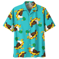 Dramatic Duck Background Hawaiian Shirt