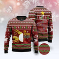 FUNSTUFFPRINT Drum I Play Ugly Christmas Sweater, Christmas Sweater, Ugly Sweater, Funny Xmas Sweaters Ugly Sweater