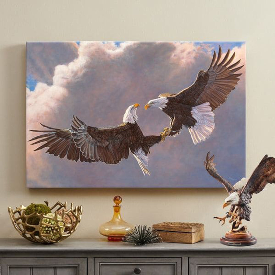 Eagle Poster, Eagle Lover, American Eagle Poster and Canvas