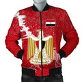 FUNSTUFFPRINT Egypt Christmas Coat Of Arms Men Bomber Jacket Style 3D Bomber Jacket