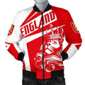 FUNSTUFFPRINT England Lion Men's Bomber Jacket 3D Bomber Jacket