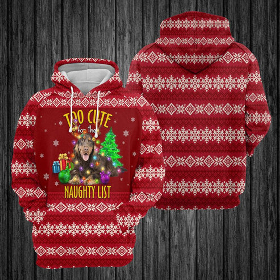 FUNSTUFFPRINT 3D English Cocker Spaniel Too Cute All Over 3D Hoodie and Zip Hoodie