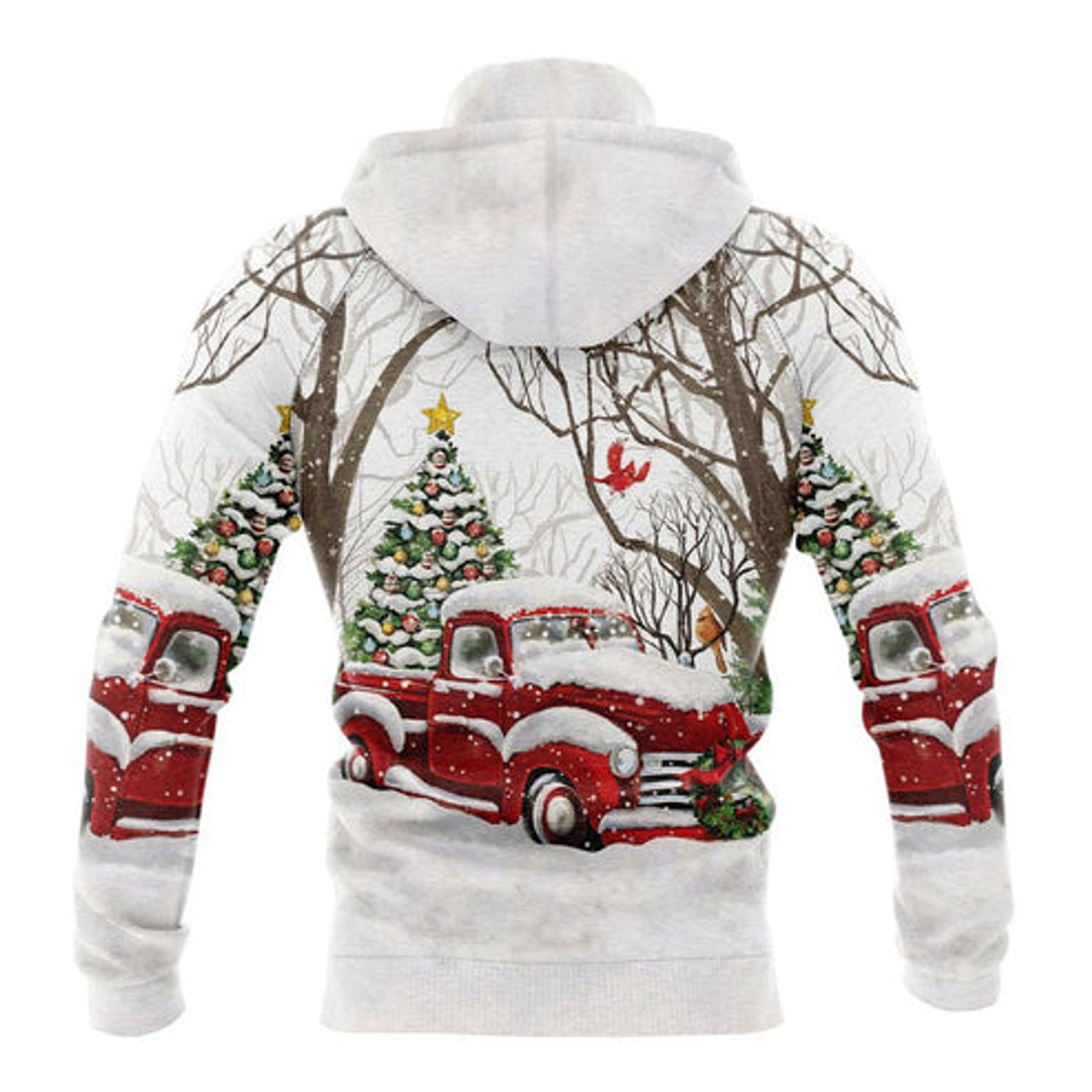 FUNSTUFFPRINT 3D English Springer Spaniel Angel All Over 3D Hoodie and Zip Hoodie