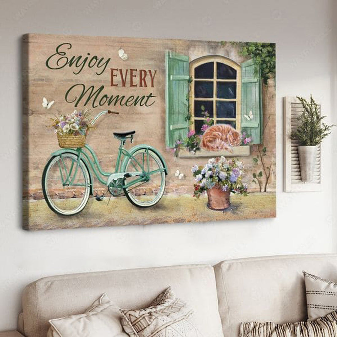 Enjoy Every Moment, Poster Decor, Wall Poster Poster and Canvas