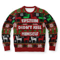 FUNSTUFFPRINT Epstein Didn't Kill Himself Ugly Christmas Sweater, Christmas Sweater, Ugly Sweater, Funny Xmas Sweaters Ugly Sweater