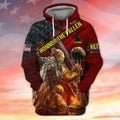FUNSTUFFPRINT Honor The Fallen US Veteran 3D Hoodie and Zip Hoodie