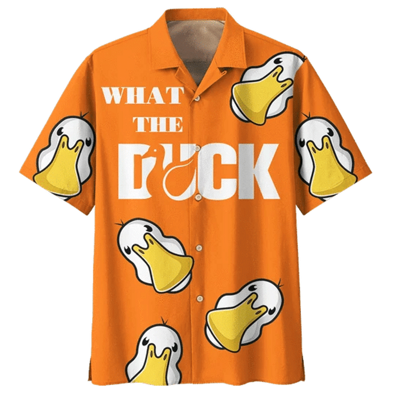 Face Duck Background Hawaiian Shirt, Summer hawaii shirt for Men women