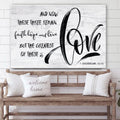 Faith Hope And Love Poster - 1 Corinthians 13 13 Wall Art Decor #2