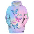 FUNSTUFFPRINT 3D Faith Hope Love 3d Hoodie - Men & Women Christian 3D Hoodie and Zip Hoodie